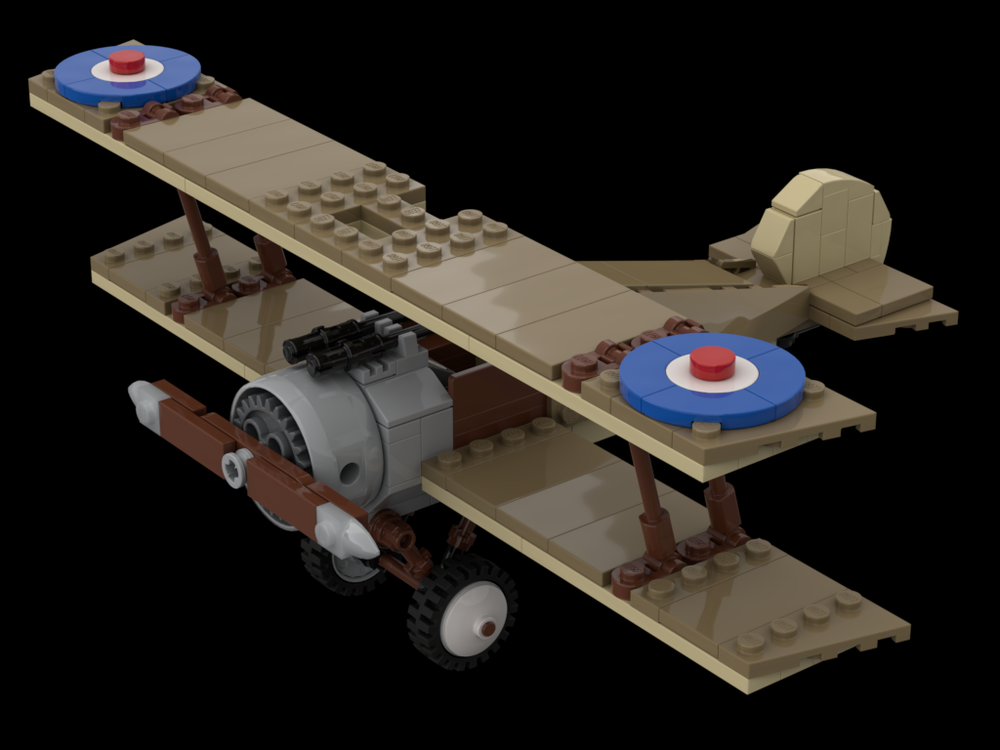 LEGO MOC Nieuport 17 by Eve n Bricks Rebrickable Build with LEGO - Main Image