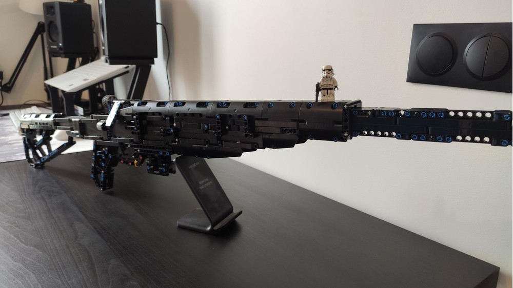 LEGO MOC Lego technic sniper rifle by RomAuLait | Rebrickable - Build ...