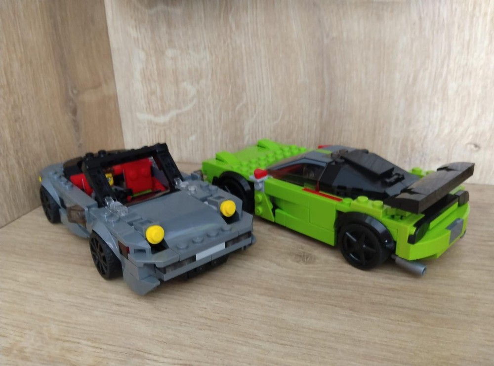 LEGO MOC Mazda Pack - Mazda Miata MX-5 And Mazda RX-7 From 76910 by MFA ...