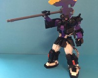 LEGO MOC-154678 MF-003 ZAKU II (BLACK) by TheLegoGuy31