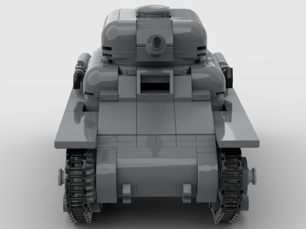 LEGO MOC-154683 Hotchkiss H39 by etphhm | Rebrickable - Build with LEGO