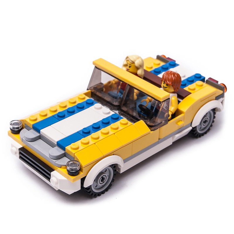 ønskelig Ved navn til LEGO MOC 31079 cabrio by Keep On Bricking | Rebrickable - Build with LEGO