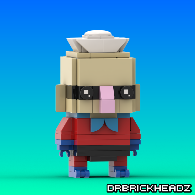 LEGO MOC Barnacle Boy (Spongebob Squarepants) Brickheadz by ...