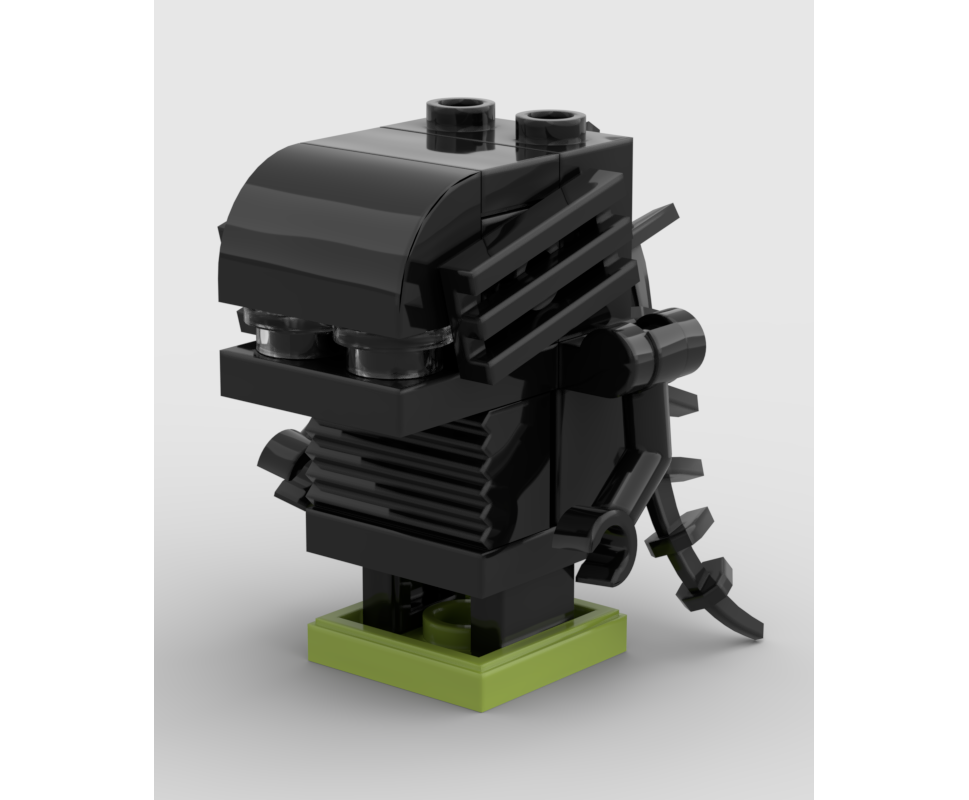 LEGO MOC Mini-brickheadz - Alien vs Predator by Thierry | Rebrickable ...