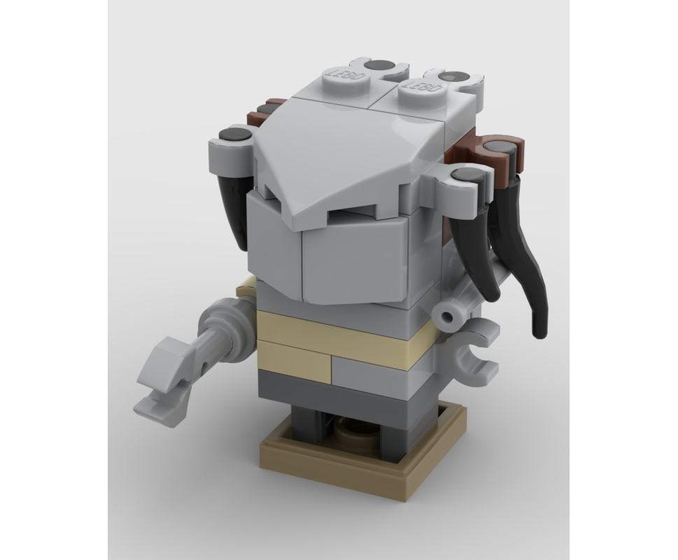 LEGO MOC Mini-brickheadz - Alien vs Predator by Thierry | Rebrickable ...