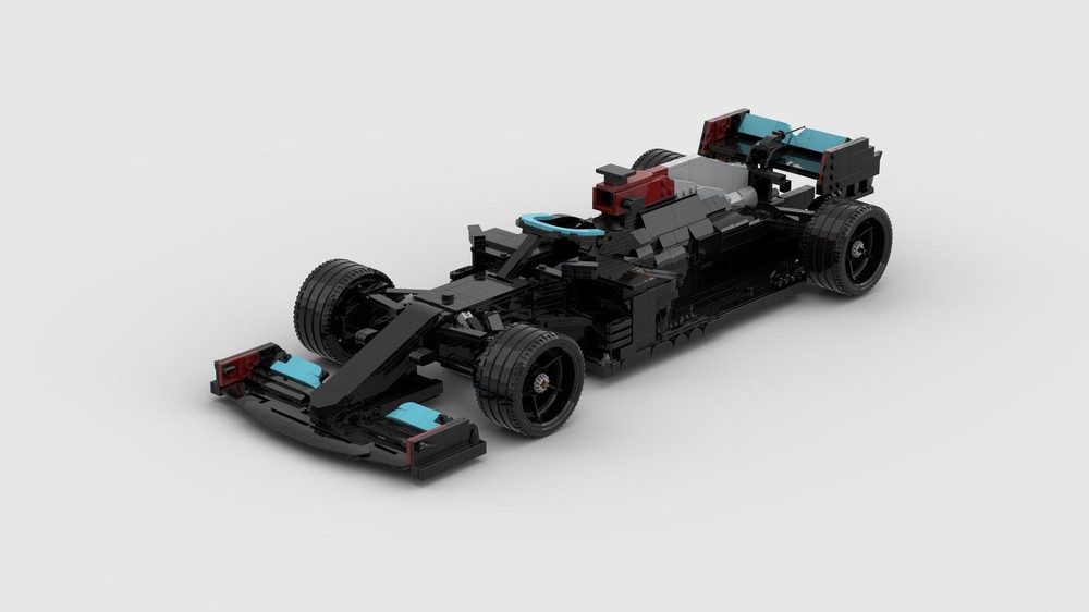 LEGO MOC Mercedes F1 W12 (Detailed Edition) 1:8 Scale by Lukas2020