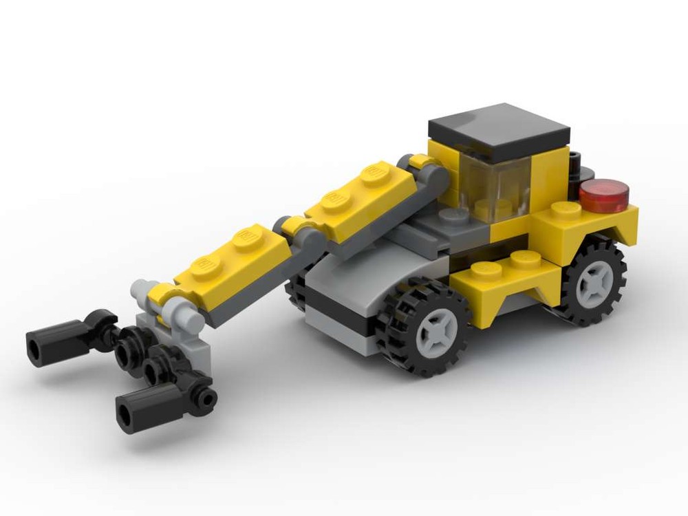 LEGO MOC-154843 11965 Telehandler by PeterSzabo | Rebrickable - Build ...