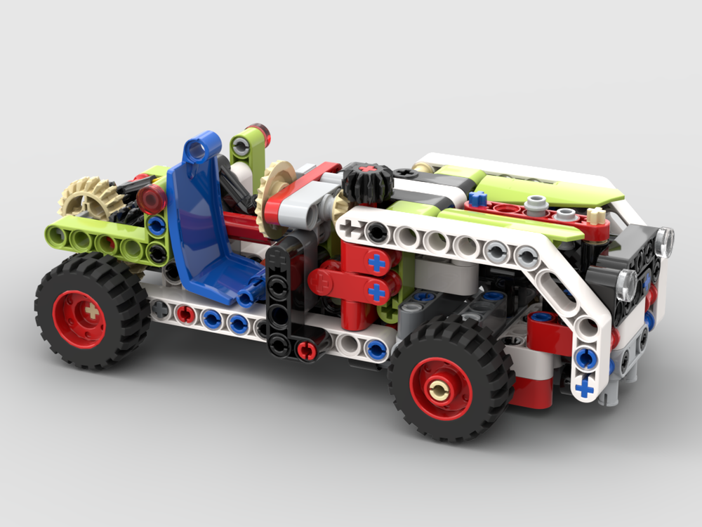 LEGO MOC Muscle Car by Raptor9889 | Rebrickable - Build with LEGO