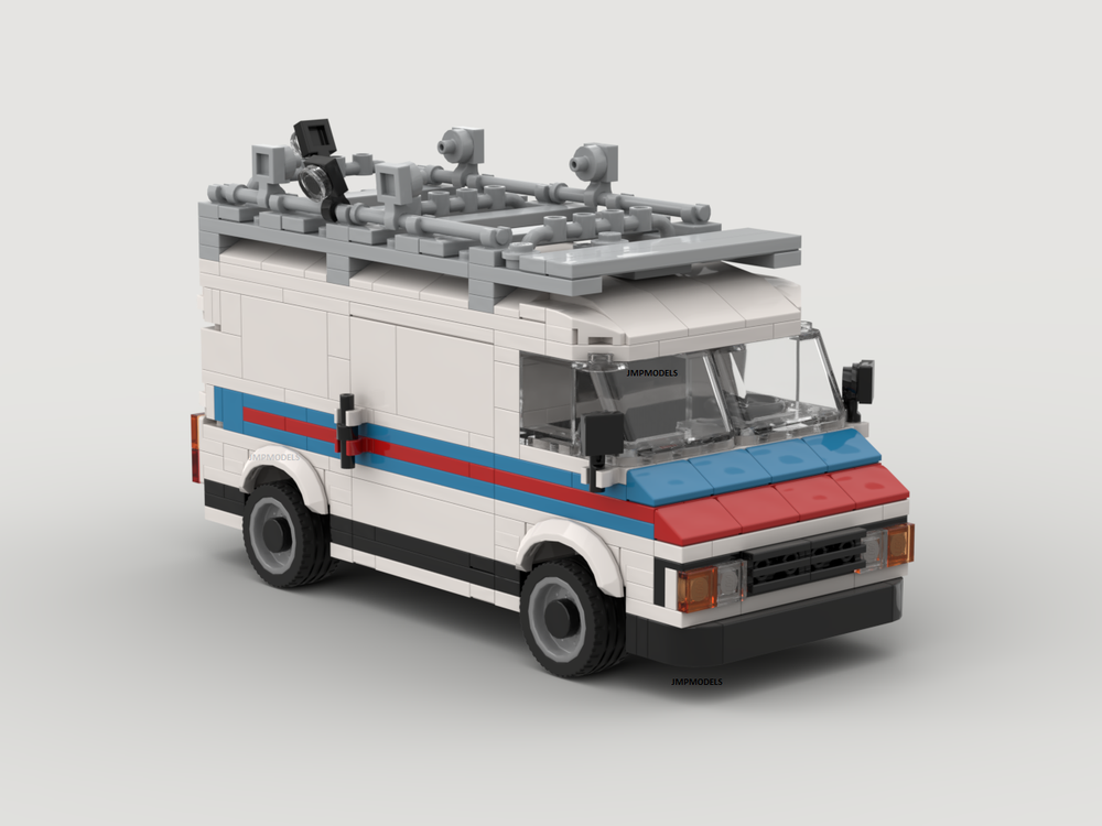 LEGO MOC Fiat 242 Rally Support Van by JMPmodels | Rebrickable - Build ...
