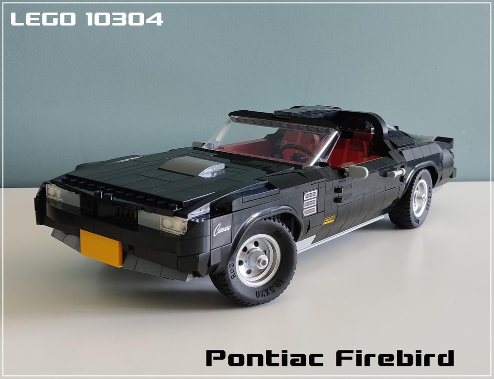 LEGO MOC 10304 Pontiac Firebird by Kirvet | Rebrickable - Build with LEGO