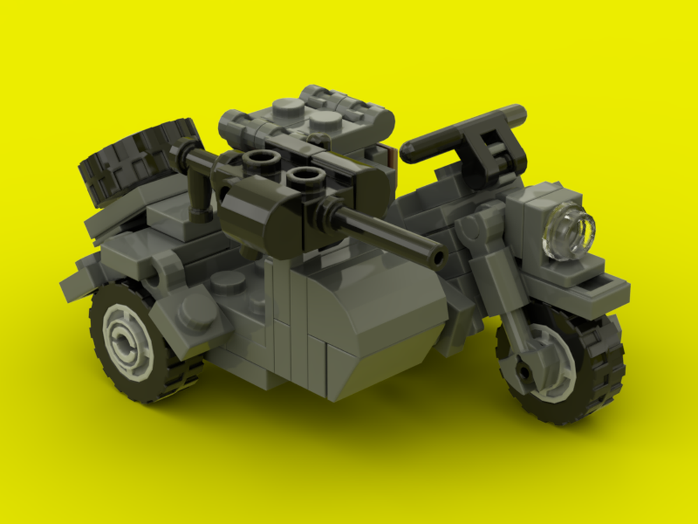 Lego ww2 motorcycle sale