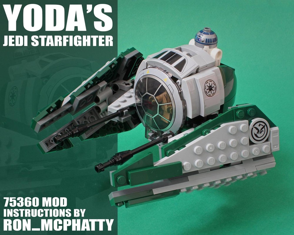 MOC-154960 Yoda's Jedi Starfighter set 75360 MOD