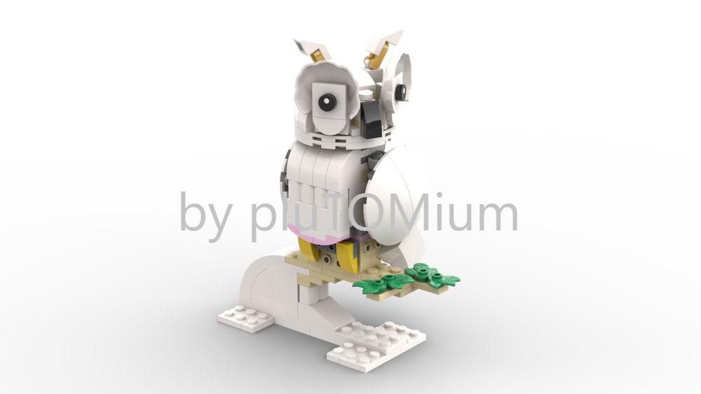 LEGO MOC White Owl (LEGO 31133 Alternate Build) by pluTOMium 