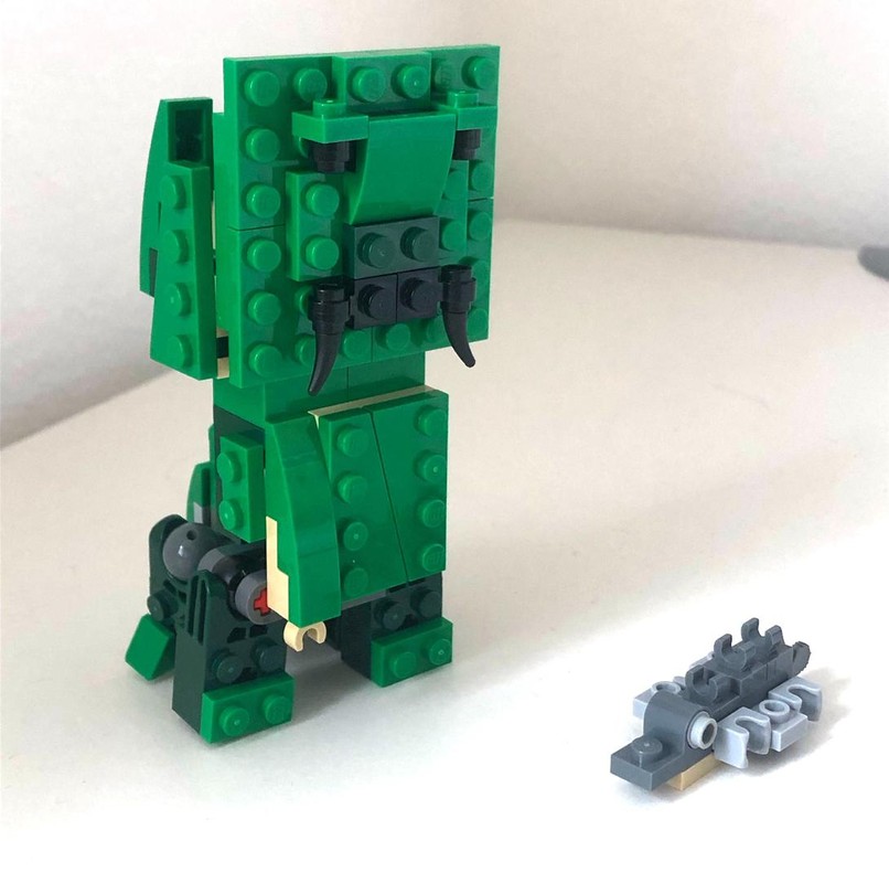LEGO MOC-155016 31058 Creeper and Silverfish by FunkyDonut ...