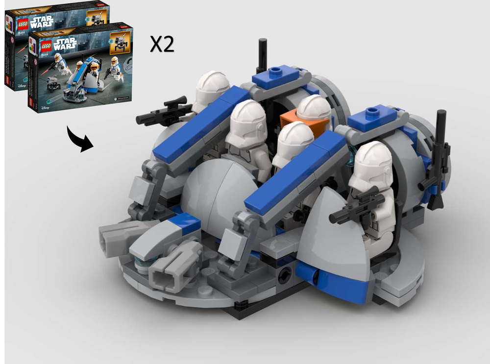 Lego jedi discount clone battle pack