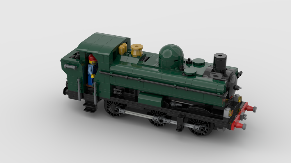 LEGO MOC GWR Class 5700 0-6-0 Pannier Tank Engine by kidda ...