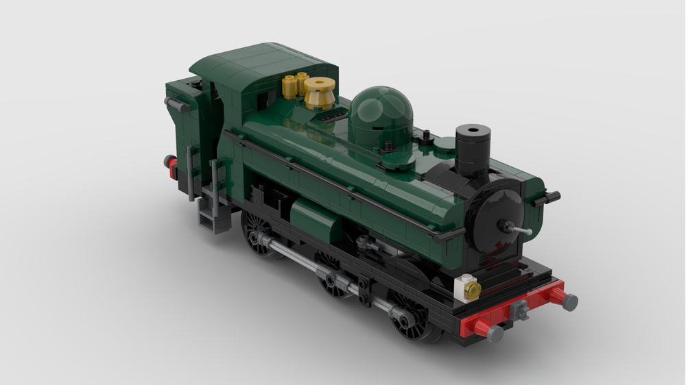 LEGO MOC GWR Class 5700 0-6-0 Pannier Tank Engine by kidda ...