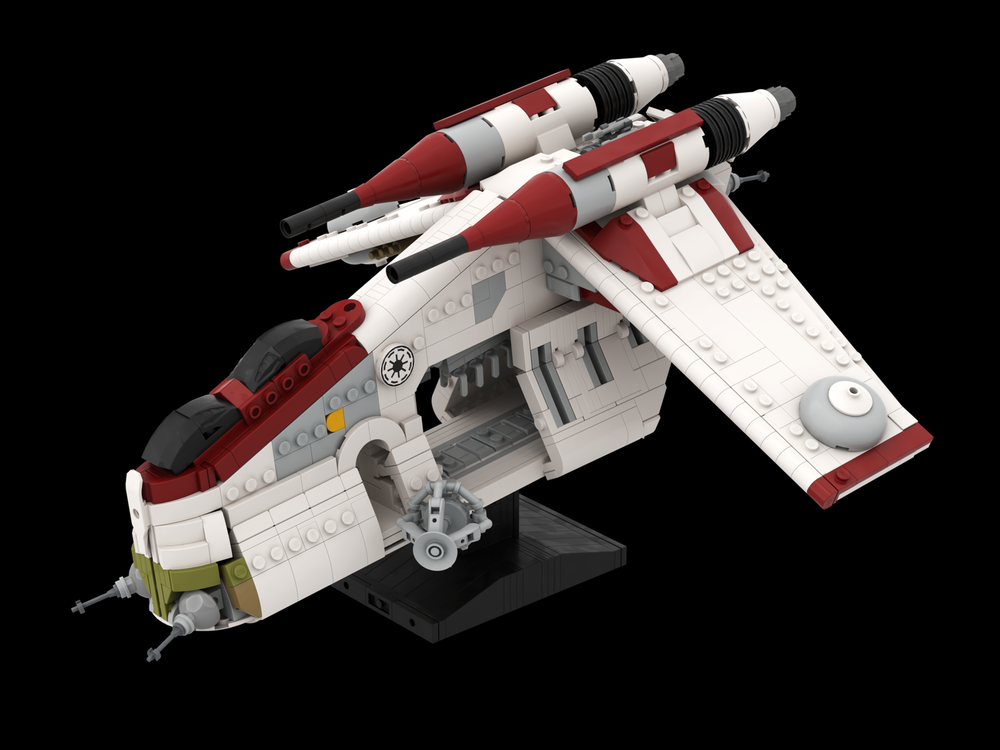 LEGO MOC Republic Gunship by Marius2002 | Rebrickable - Build with LEGO