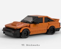 LEGO MOC-155175 Toyota AE86 Driftworks by tg_brickworks