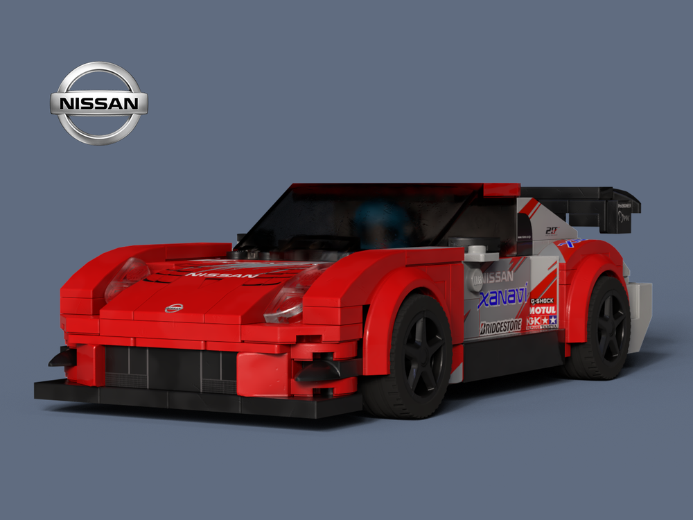 LEGO MOC Nissan Fairlady 350 Z Nismo Xanavi JGTC by Circas