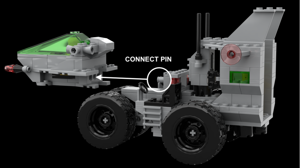 LEGO MOC-155205 Classic Space Reimagined: Mobile Recovery Vehicle 6926 ...