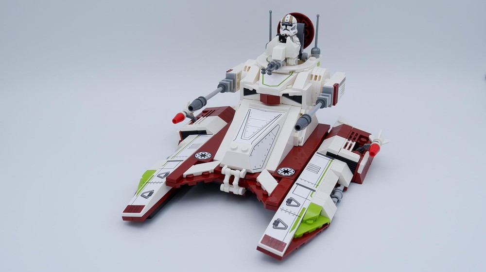 LEGO MOC Republic TX-130 Saber-class Fighter Tank by Jazzitoys