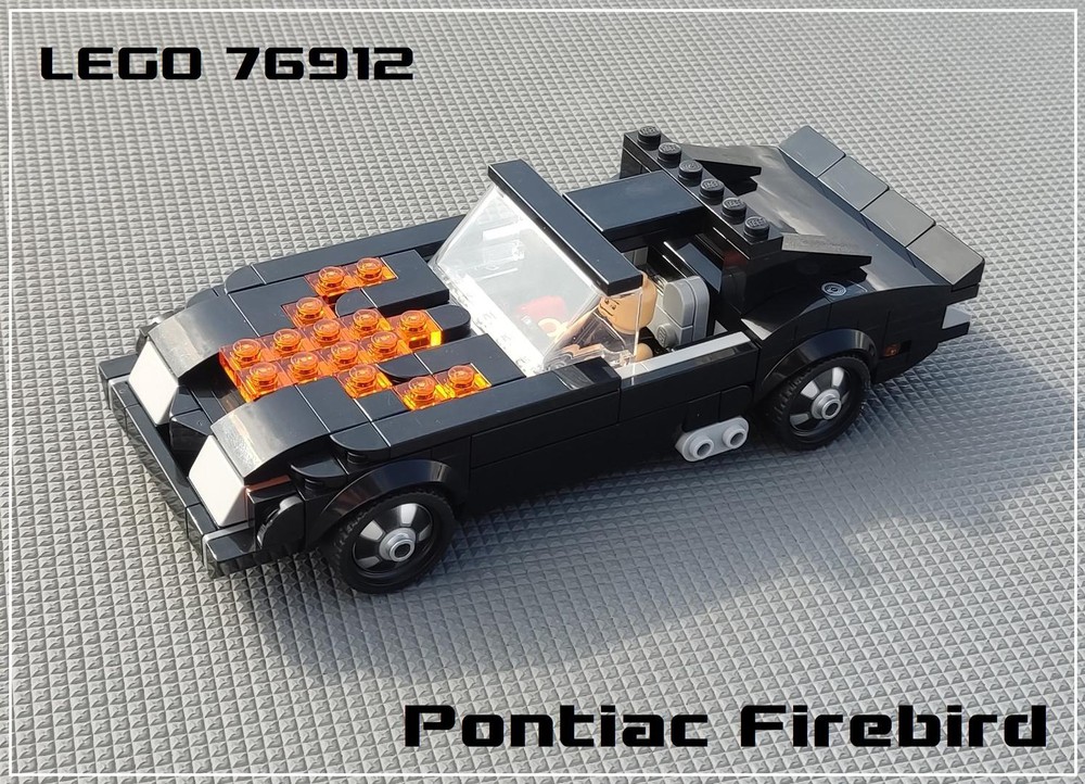 LEGO MOC 76912 Pontiac Firebird by Kirvet | Rebrickable - Build with LEGO