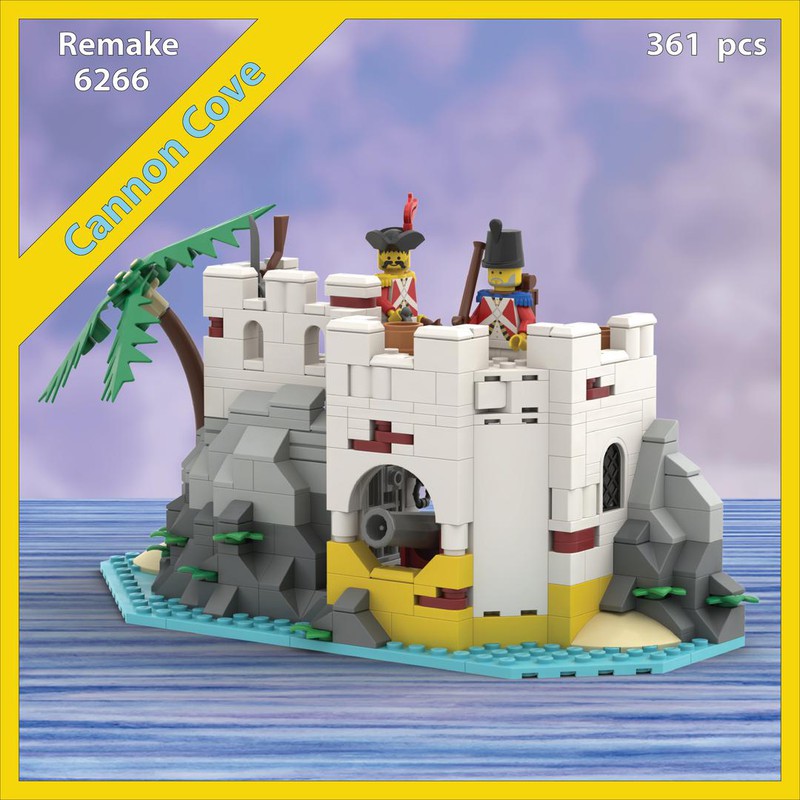 ubehageligt svinge rester LEGO MOC 6266 Cannon Cove Remake by COLEMANTREBORBESTJEDITOHAVEEVE |  Rebrickable - Build with LEGO