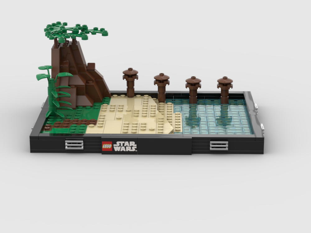 LEGO MOC Kashyyyk Diorama by Pianosquash487 | Rebrickable - Build with LEGO