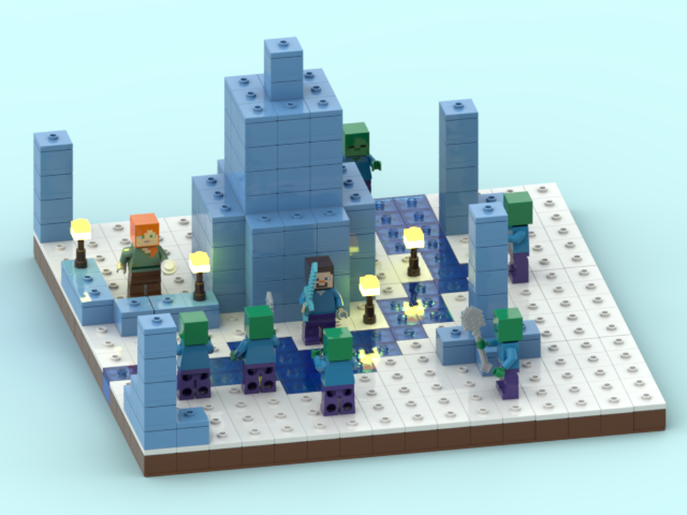 LEGO MOC The Ice Battle by LegacyLego | Rebrickable - Build with LEGO