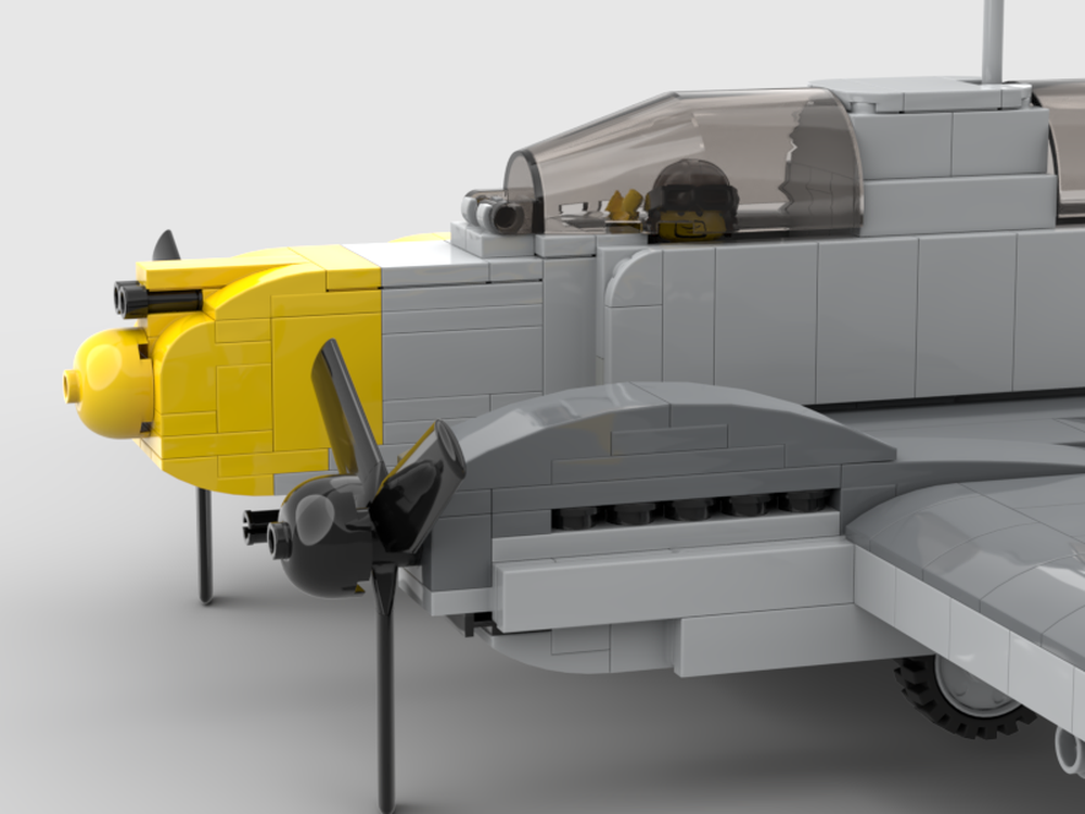 LEGO MOC Messerschmitt Bf 110 by Geo78 | Rebrickable - Build with LEGO