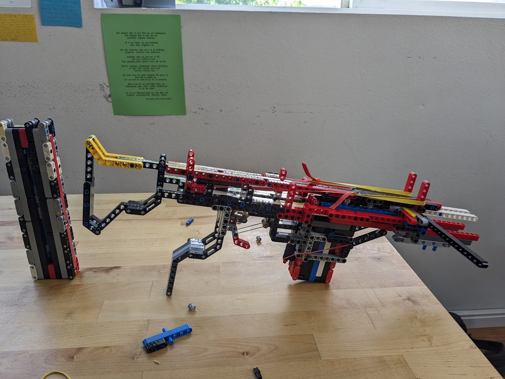 LEGO MOC Working Lego Rifle by random_martian_astronaut | Rebrickable ...