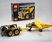 LEGO MOC 42100 C-Model: Case IH Quadtrac 620 with 6 attachments by  lars_4444