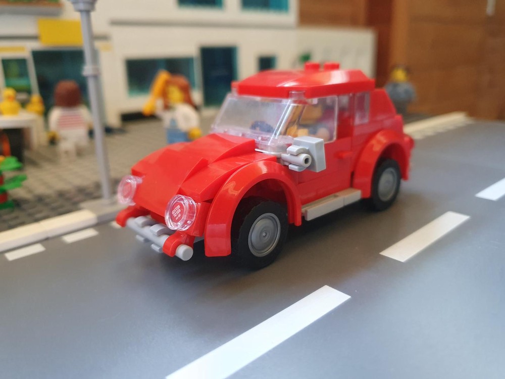 LEGO MOC volkswagen beetle by Legobricksjob | Rebrickable - Build with LEGO