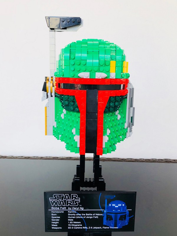 LEGO MOC-15554 Bounty Hunter Fett Helmet (Star Wars 2018 ... - 600 x 800 jpeg 81kB