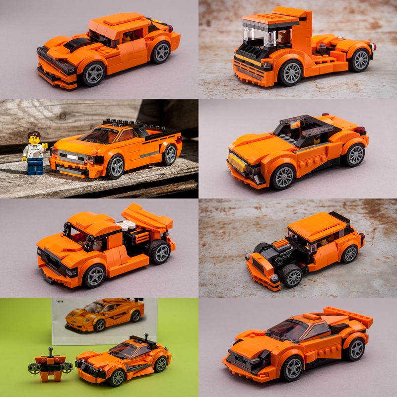 LEGO MOC 76918 8 IN 1 by Keep On Bricking | Rebrickable - Build with LEGO
