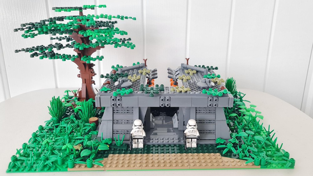 Lego endor bunker sales moc