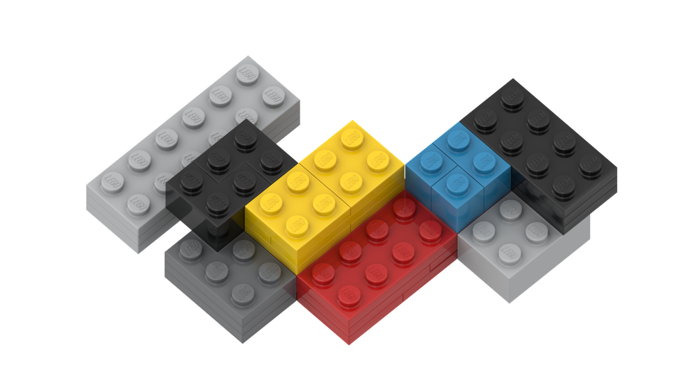 Fake best sale lego bricks