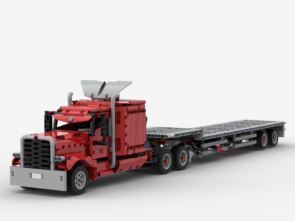 LEGO MOC Petrbilt 379 by LegoTruckStop | Rebrickable - Build with LEGO