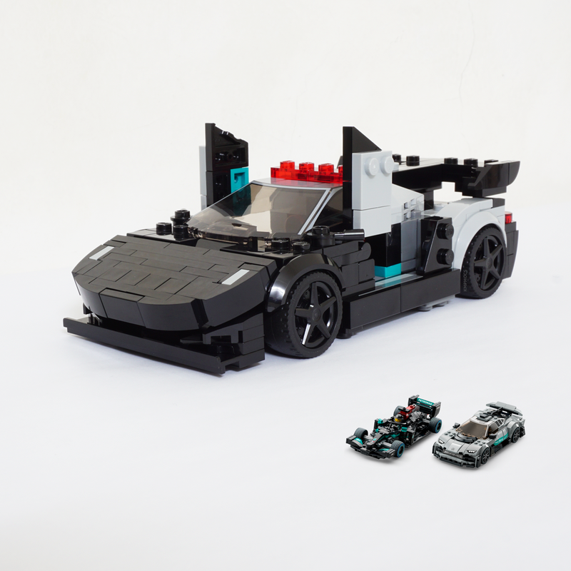 LEGO MOC 76909 Jesko Police Car by KMPMOCS | Rebrickable - Build with LEGO