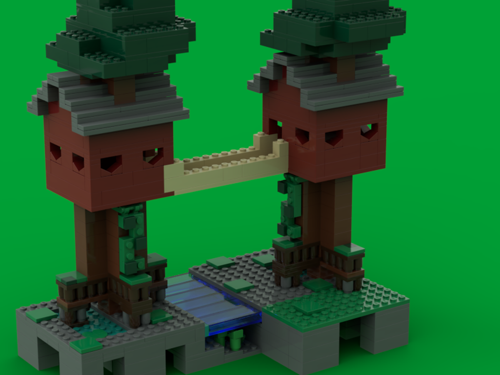 Lego Moc The Mangrove Base-challenge E1s2 =d By Consideranapkin 