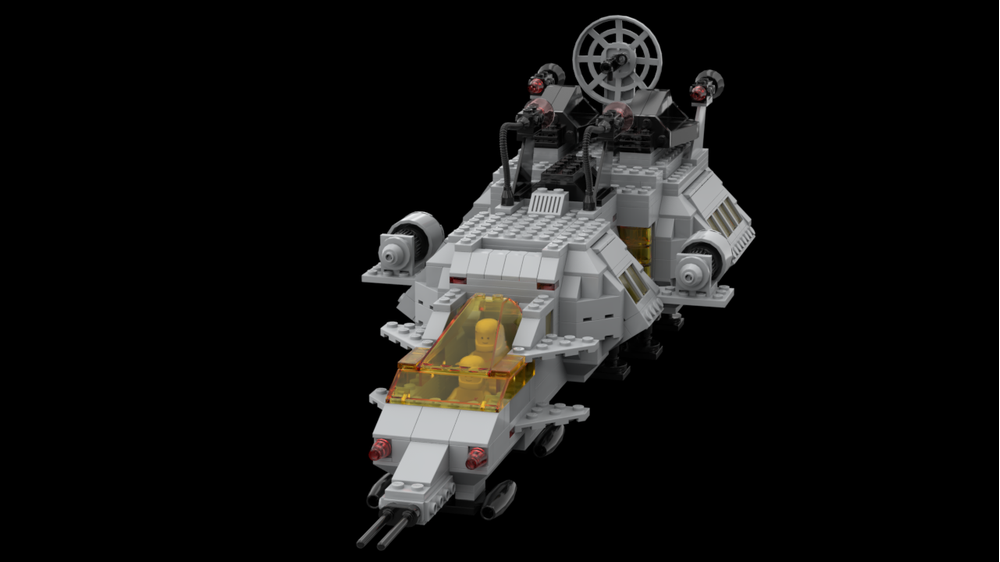 LEGO MOC Classic Space Reimagined: Cosmic Fleet Voyager 6985 by watson ...