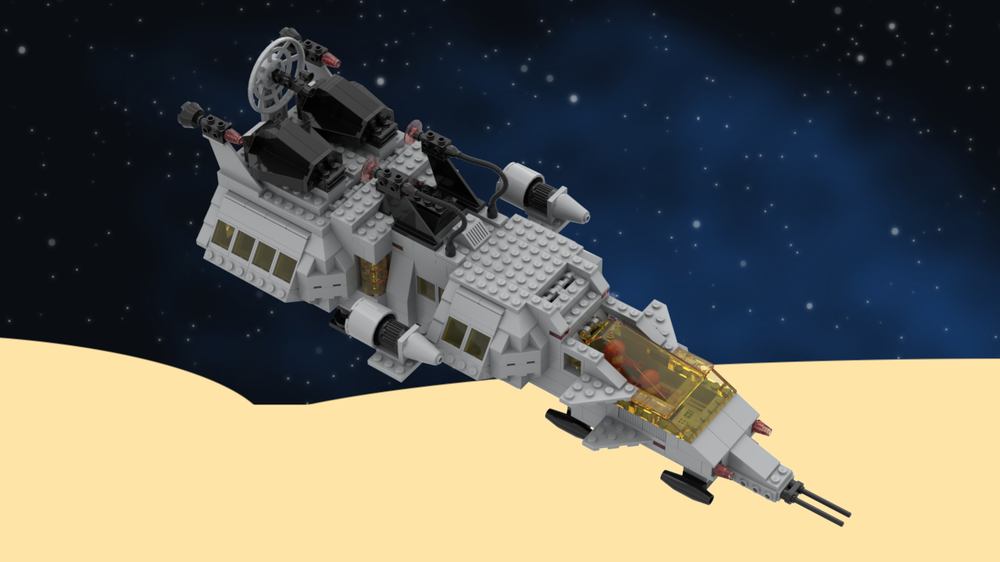 LEGO MOC Classic Space Reimagined: Cosmic Fleet Voyager 6985 by watson ...