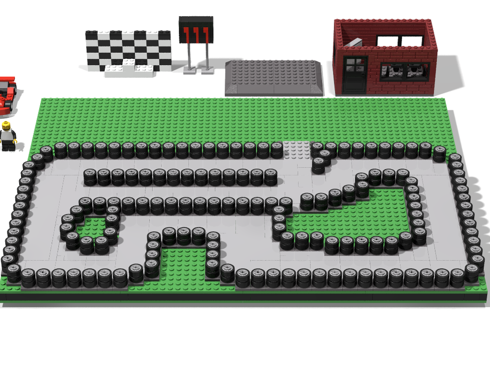 Lego go sales kart track