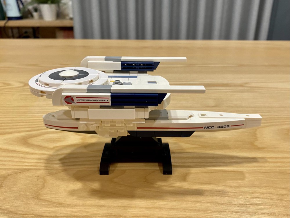 LEGO MOC Oberth Class Starship, Star Trek (USS Grissom & USS Pegasus ...