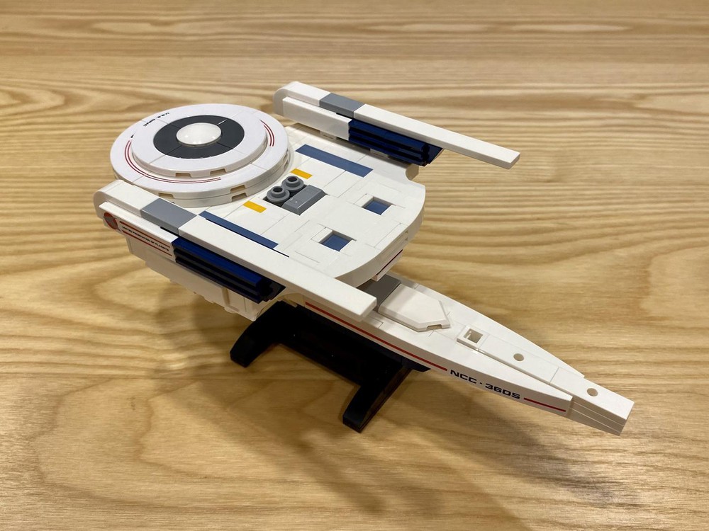 LEGO MOC Oberth Class Starship, Star Trek (USS Grissom & USS Pegasus ...