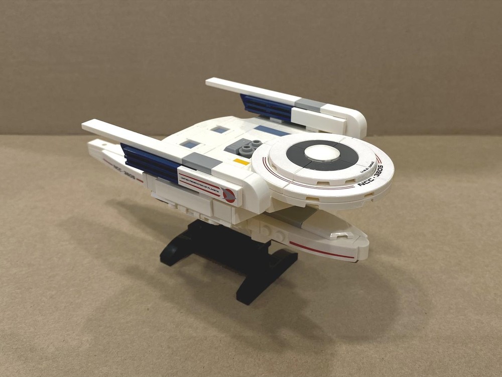 LEGO MOC-155862 Oberth Class Starship, Star Trek (USS Grissom