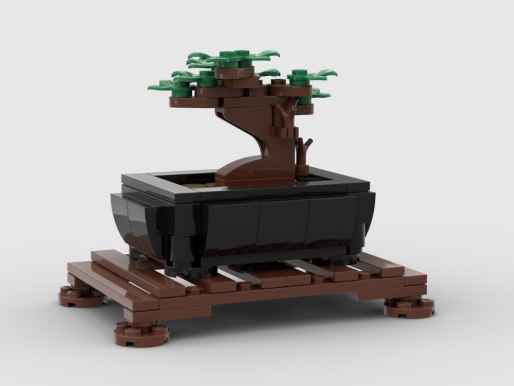 LEGO MOC 10281 mini bonsai by LucSoleBricks