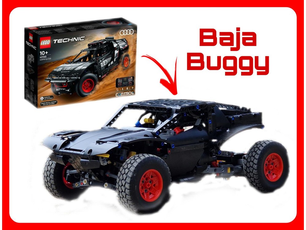 LEGO MOC 42160 B Model Alternate- Baja Buggy by Alex Ilea