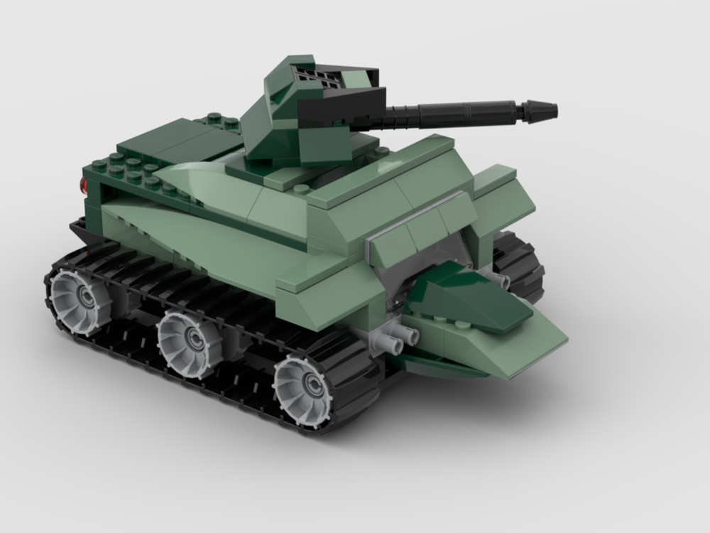 Lego Moc Light Scout Tank By Commanderjavik Rebrickable Build With Lego